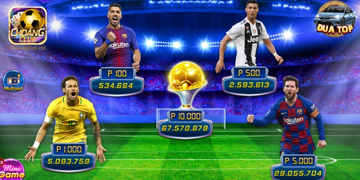 Cung cấp 5 phòng chơi đặc sắc của game slot chủ đề bóng đá